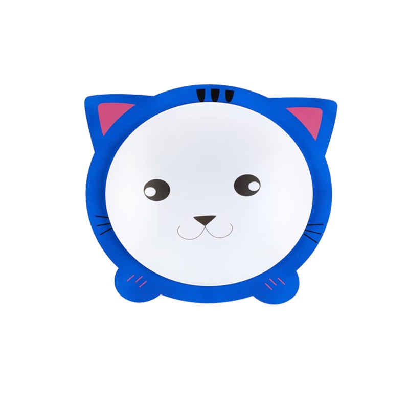 Cartoon Animal Shaped Ceiling Mount Light - Metal Flush Light for Nurseries and Corridors