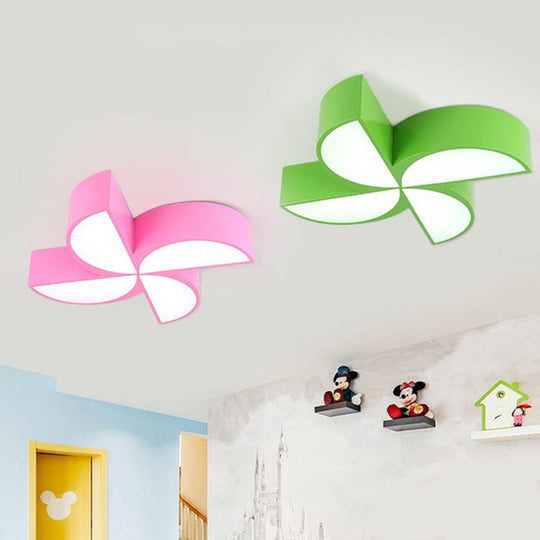 Modern Acrylic Toy Windmill Ceiling Light: Perfect for Game Rooms and Hallways