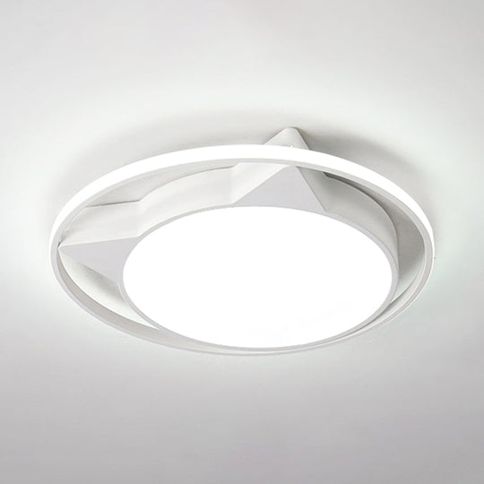 Cat Shaped Ceiling Light for Bedroom Décor - Animal Design, Acrylic Flush Mount