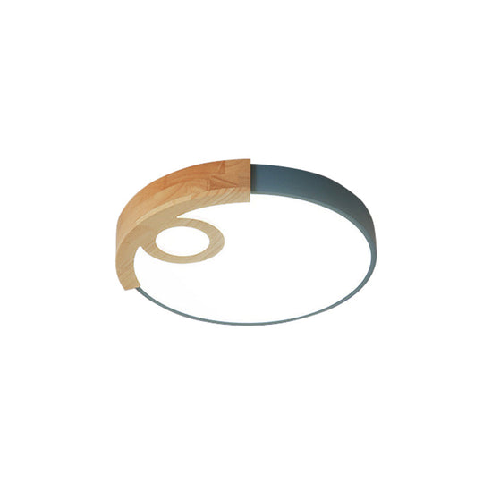 Modern Slim Round Led Flush Mount Ceiling Light For Living Room