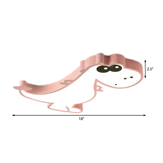 Cute Dragon LED Ceiling Light for Boys Bedroom