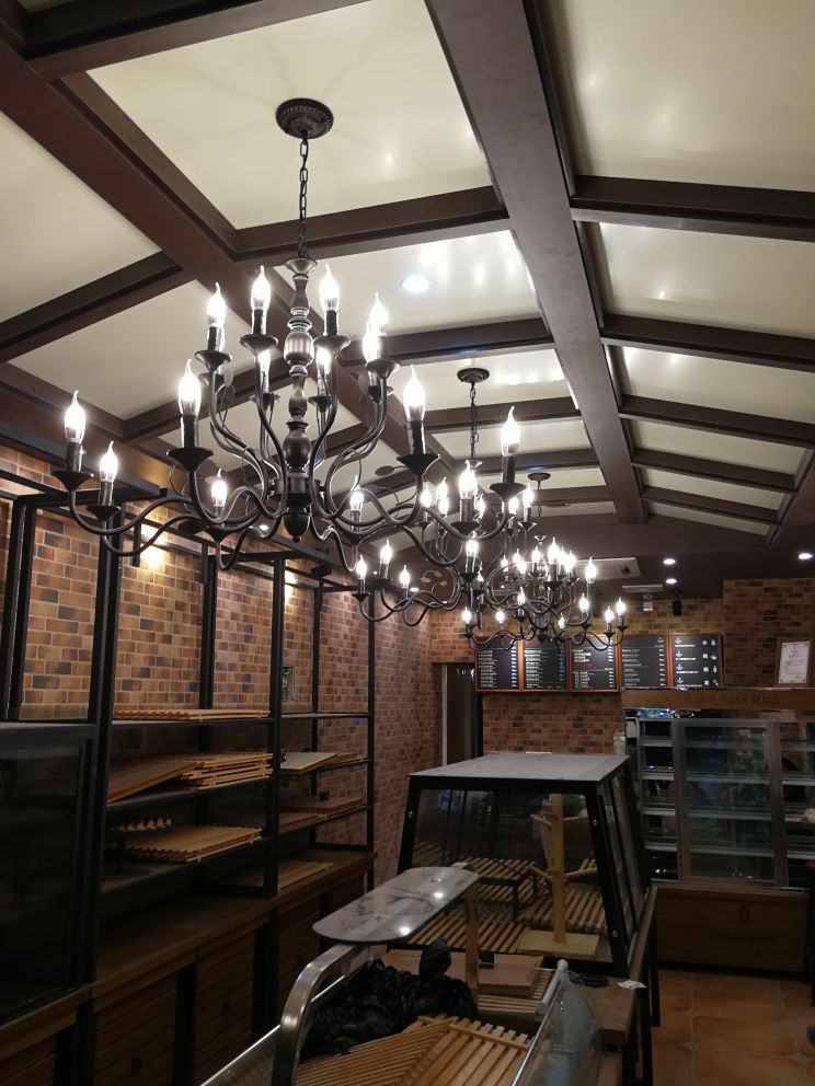 Classic Arm Hanging Chandelier With Curvy Design - 10/12/16 Bulbs Metal Suspension Pendant Lamp In