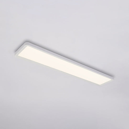 Ultrathin LED Flush Mount Ceiling Lamp - 16"/19.5"/31.5" - Warm/White Light Options