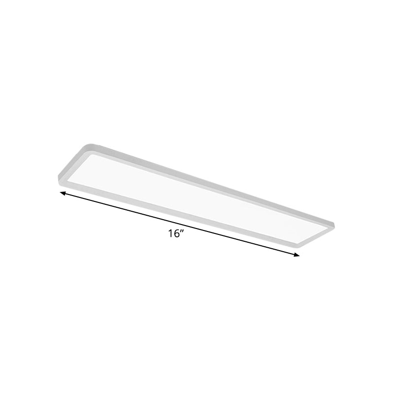 Ultrathin LED Flush Mount Ceiling Lamp - 16"/19.5"/31.5" - Warm/White Light Options
