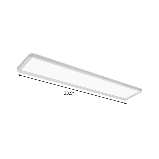 Ultrathin LED Flush Mount Ceiling Lamp - 16"/19.5"/31.5" - Warm/White Light Options