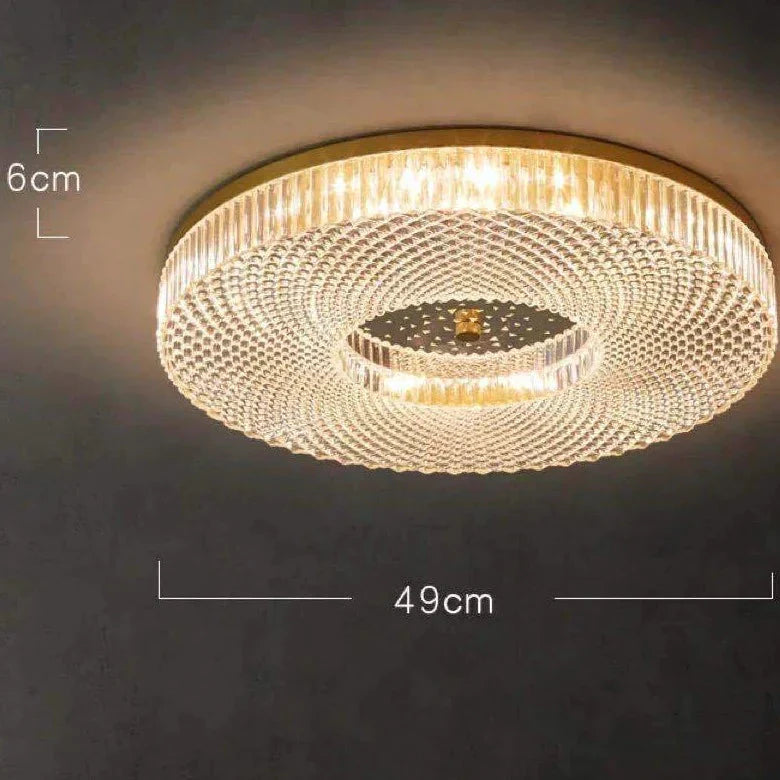 Plafonnier LED rond pour chambre à coucher 