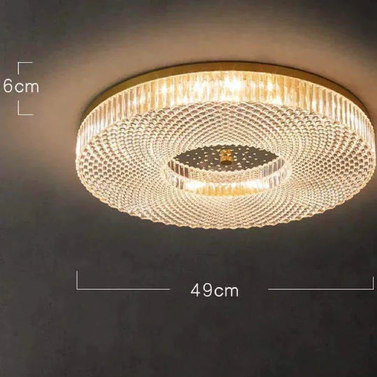 Plafonnier LED rond pour chambre à coucher 