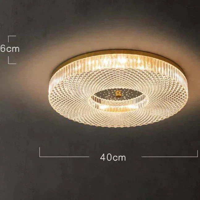 Plafonnier LED rond pour chambre à coucher 