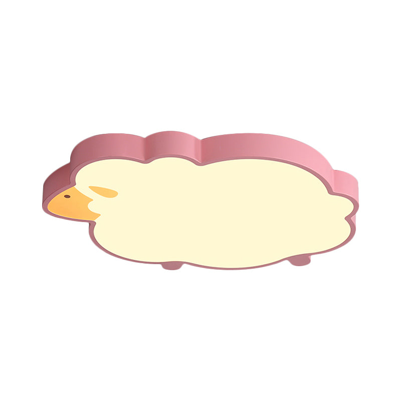 Sheep LED Ceiling Light - Modern Flush Mount for Chic Living Room Decor