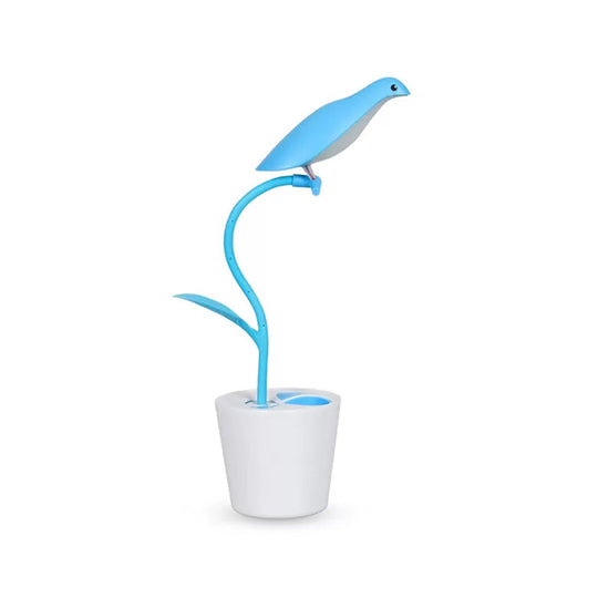 Bird Shaped Desk Light - Eye-Caring 1 Head Macaron Loft Reading For Kids Bedroom