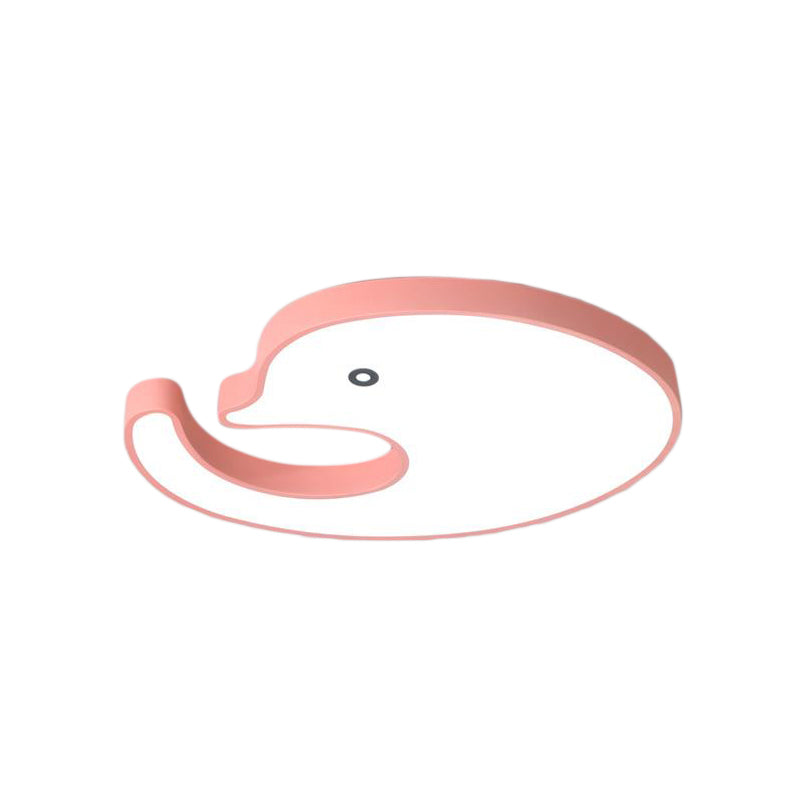 Children's LED Dolphin Panel Ceiling Light for Lovely Cartoon Bedroom Decor