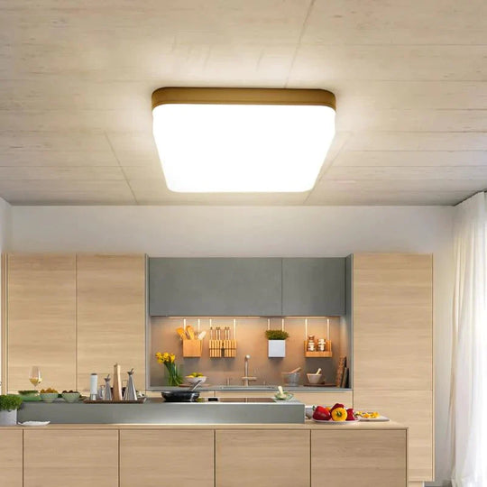 Plafonnier LED carré à montage en surface, 18 W, 24 W, 36 W, 48 W