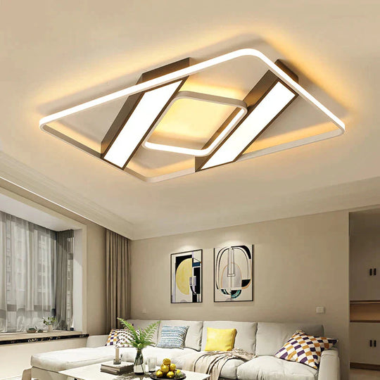 Plafonniers en acrylique Mavesan LED pour salon Plafond Home 10-25 mètres carrés Luminaires Lampe Lampe Led Plafond