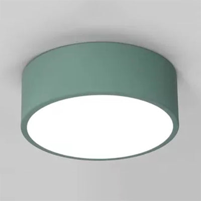 Nordic Stylish Acrylic Round Small Ceiling Lamp for Kindergarten Bathroom
