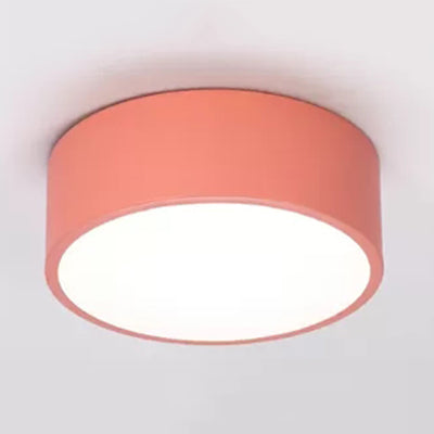 Nordic Stylish Acrylic Round Small Ceiling Lamp for Kindergarten Bathroom