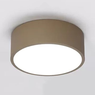 Nordic Stylish Acrylic Round Small Ceiling Lamp for Kindergarten Bathroom