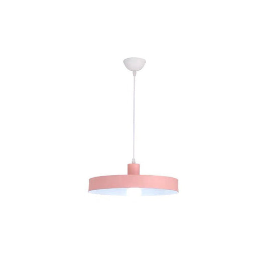 Modern Pendant Light Kit with Metal Pot Lid Shade – Ideal for Dining Room Hanging Lamp