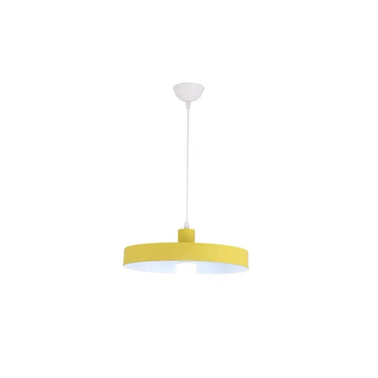 Modern Pendant Light Kit with Metal Pot Lid Shade – Ideal for Dining Room Hanging Lamp