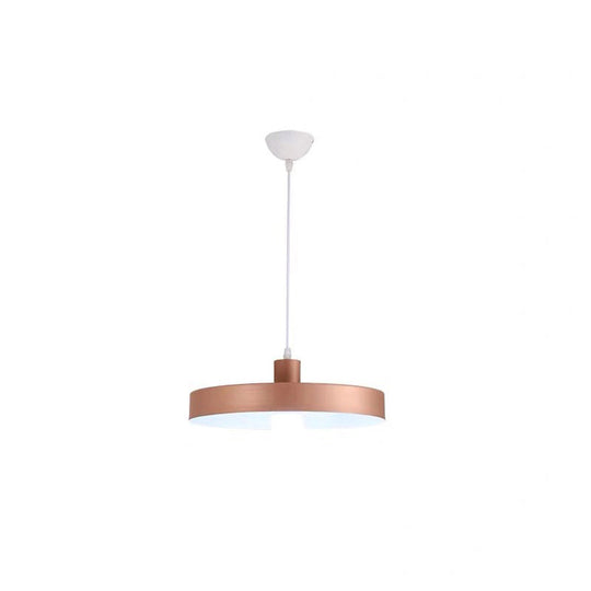 Modern Pendant Light Kit with Metal Pot Lid Shade – Ideal for Dining Room Hanging Lamp