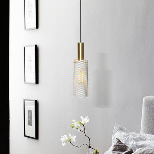 Sleek Metal Cluster Pendant Light with Hollow-out Design - Simplicity Collection for Dining Room