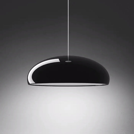 Modern Metal Pendant Light with Bowl Shade for Dining Room