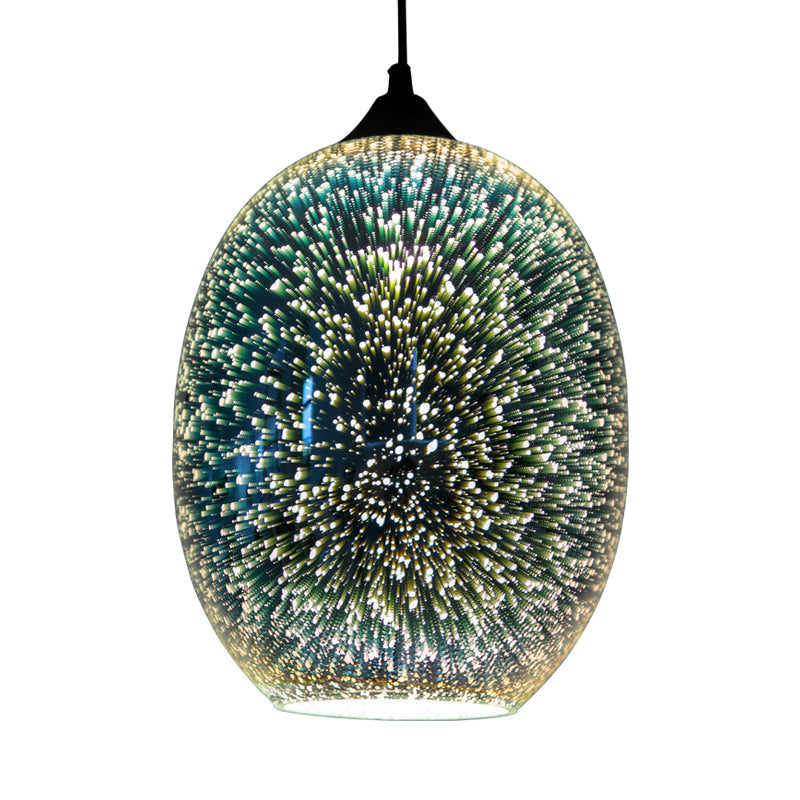 Modernist 3D Glass Geometry Pendant Light - Perfect for Living Rooms
