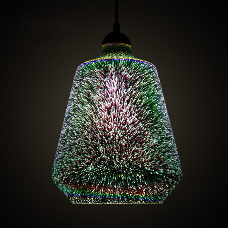 Modernist 3D Glass Geometry Pendant Light - Perfect for Living Rooms