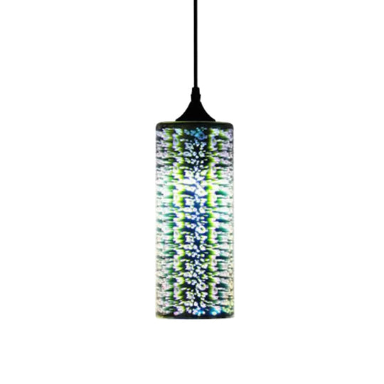 Modernist 3D Glass Geometry Pendant Light - Perfect for Living Rooms