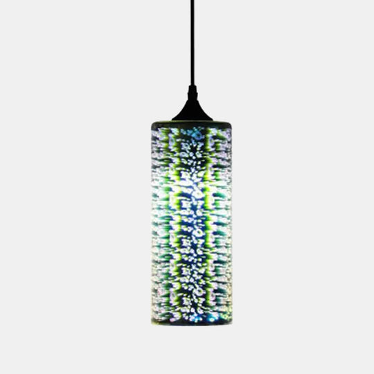 Modernist 3D Glass Geometry Pendant Light - Perfect for Living Rooms
