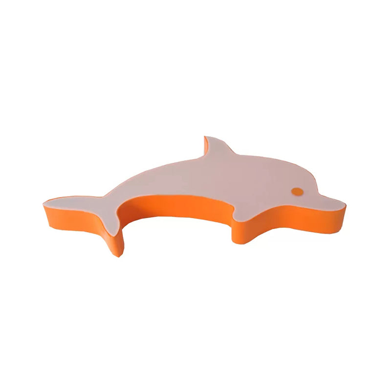 Dolphin LED Flush Mount Light - Perfect for Child's Bedroom Ceiling