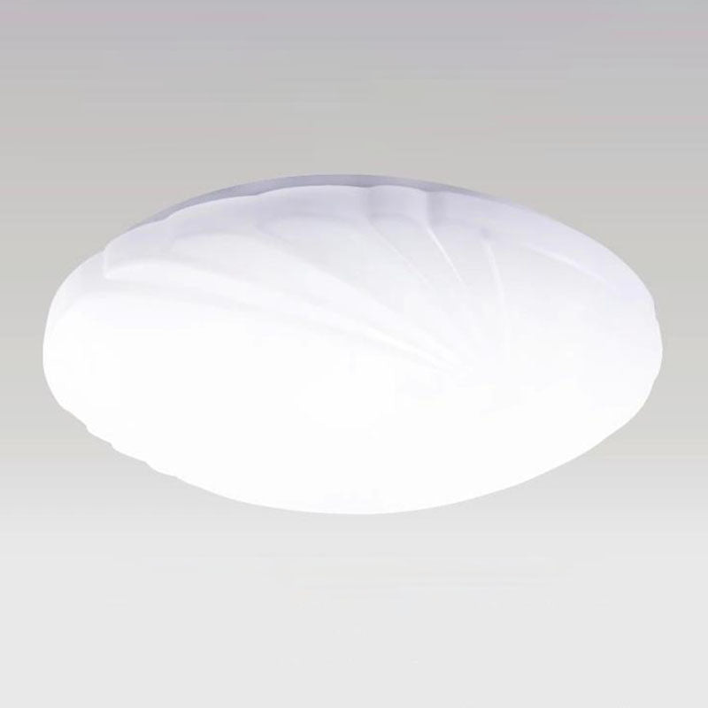 Modern Round Flush Ceiling Light with Acrylic Design - LED Flush Mount Fixture