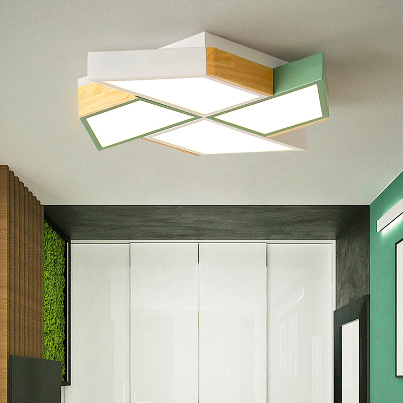 Nordic Style Toy Windmill Ceiling Lamp for Child's Bedroom