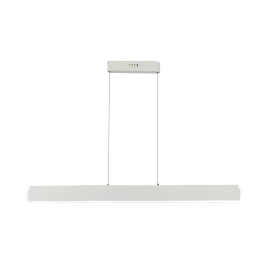 Minimalist Acrylic Led Pendant Light For Dining Room - 31.5/39 Wide