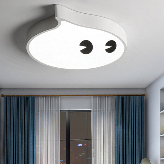 Cartoon Face LED Ceiling Lamp for Boy's Bedroom