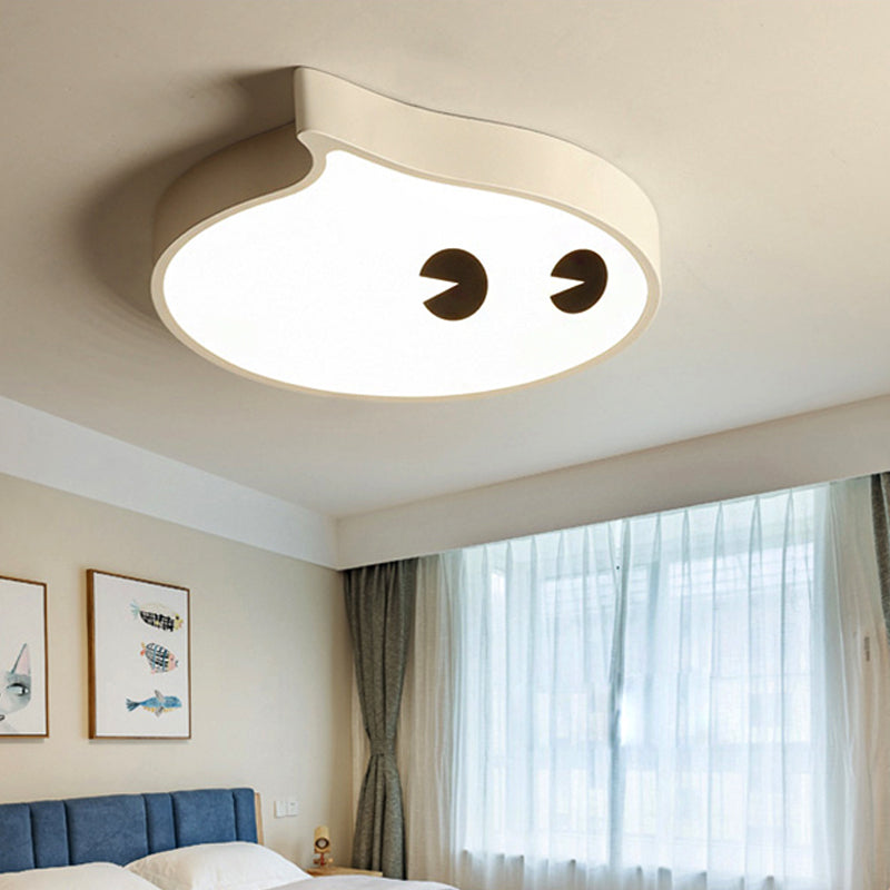 Cartoon Face LED Ceiling Lamp for Boy's Bedroom