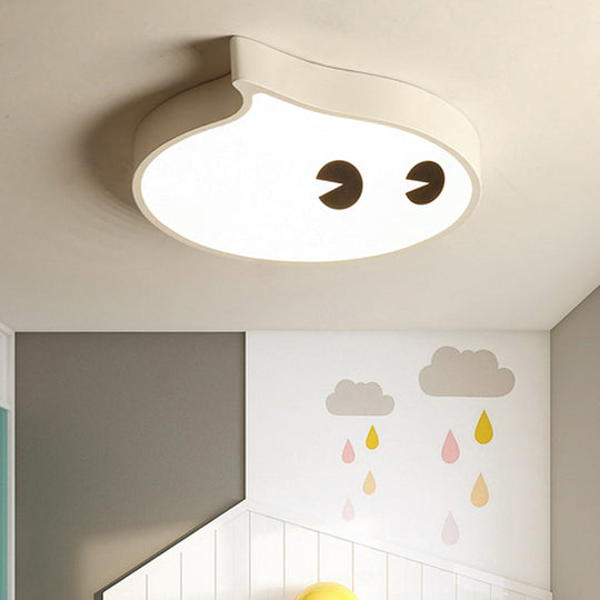 Cartoon Face LED Ceiling Lamp for Boy's Bedroom