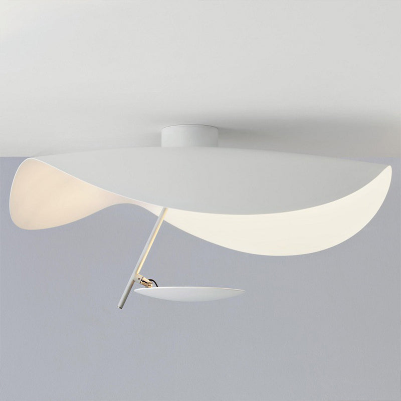 Minimalist Metal Lotus Leaf LED Pendant Ceiling Light - Perfect for Living Room