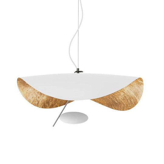 Minimalist Metal Lotus Leaf LED Pendant Ceiling Light - Perfect for Living Room