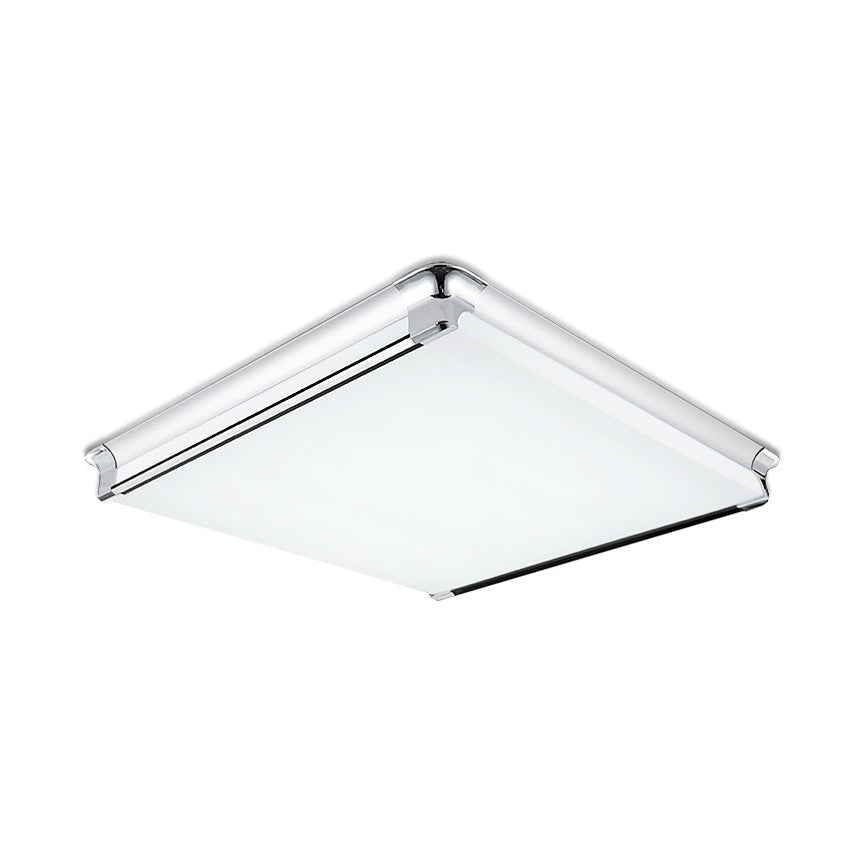 Simplicity Acrylic LED Flush Ceiling Light - Rectangular Design, Wide 16.5"/24.5"/25.5" - Ideal for Living Room Flushmount Lighting