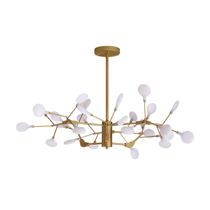 Firefly Led Acrylic Ceiling Light - Modern White Chandelier Fixture