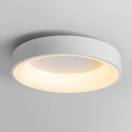 Modern Acrylic LED Flush Ceiling Light Fixture - Circular Shape for Bedroom