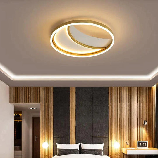 Lampe de plafond simple et tendance pour chambre à coucher