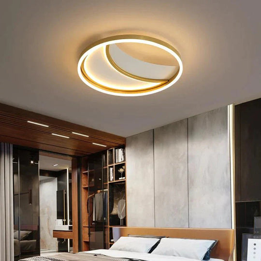 Lampe de plafond simple et tendance pour chambre à coucher