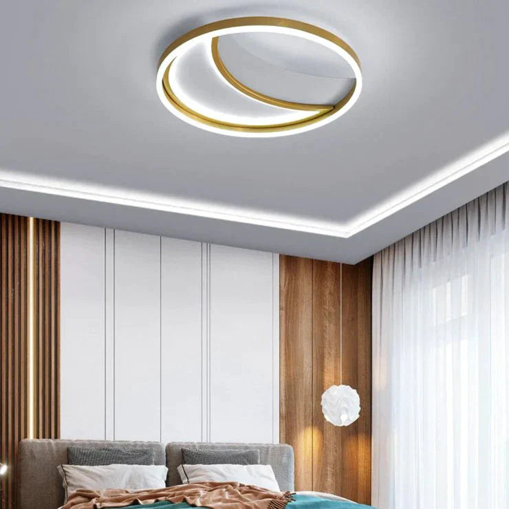Lampe de plafond simple et tendance pour chambre à coucher