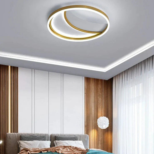 Lampe de plafond simple et tendance pour chambre à coucher