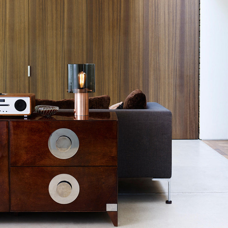 Glass 1-Light Pendant Lamp - Bottle Shaped Down Lighting - Modern Ceiling Suspension