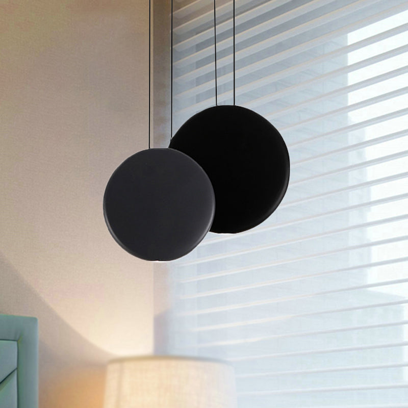 Modern Black and White Pendant Lights - 2/3/5 Globe Design with Warm/White Light