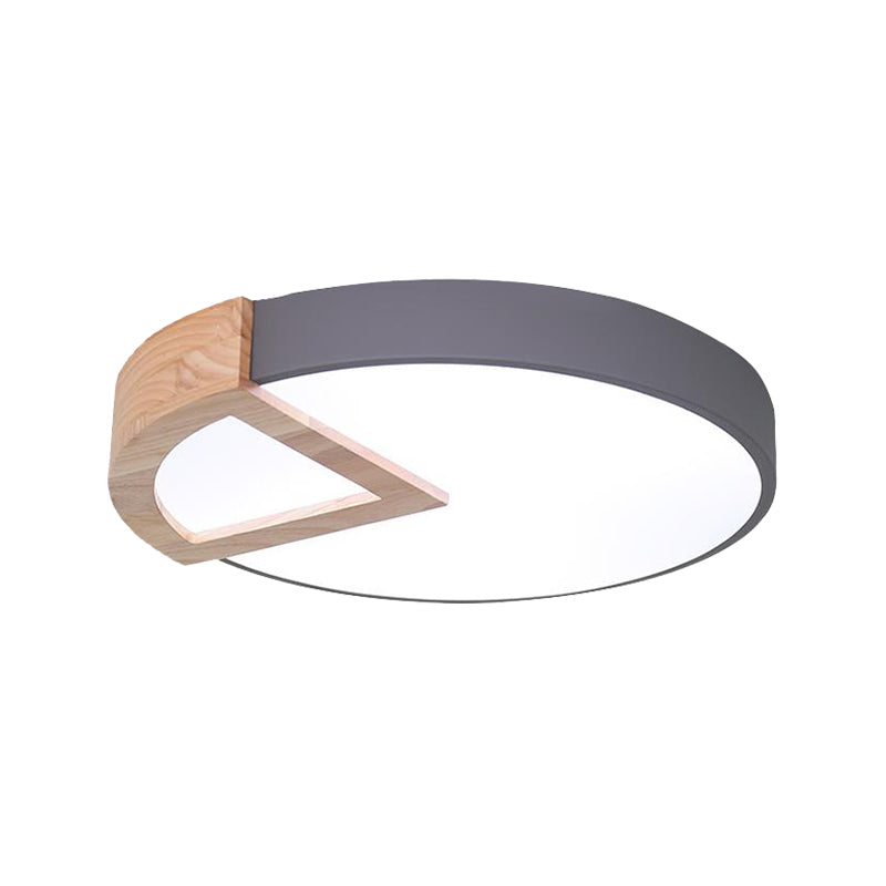 Nordic Macaron Flush Mount Light For Kids Bedrooms