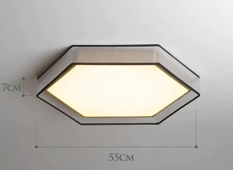 Lampe de plafond à LED moderne de style nordique à personnalité créative