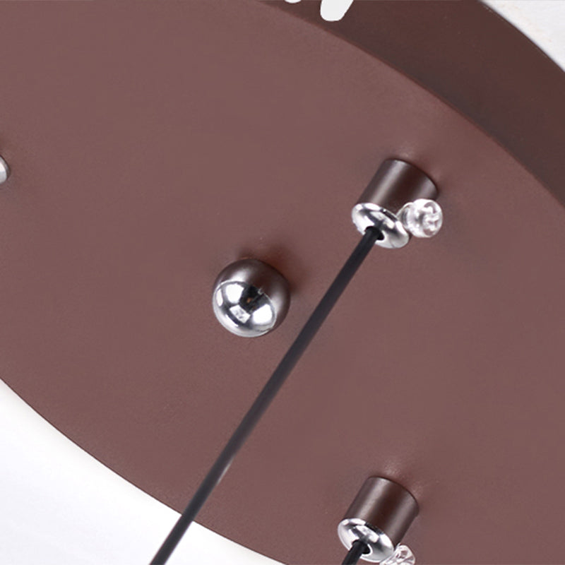 Nordic Acrylic Twist Pendant LED Chandelier - Dining Room Suspension Light